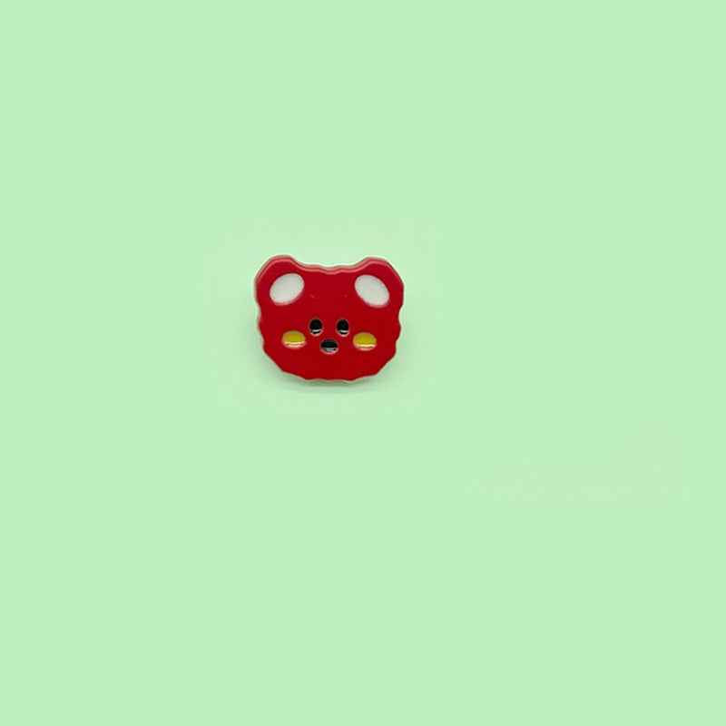15/18mm Cartoon Teddy Bear Plastic Buttons for Children's Garments 70 Pack - Lots of Buttons