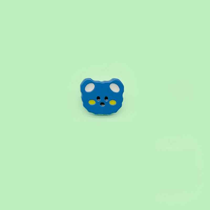 15/18mm Cartoon Teddy Bear Plastic Buttons for Children's Garments 70 Pack - Lots of Buttons