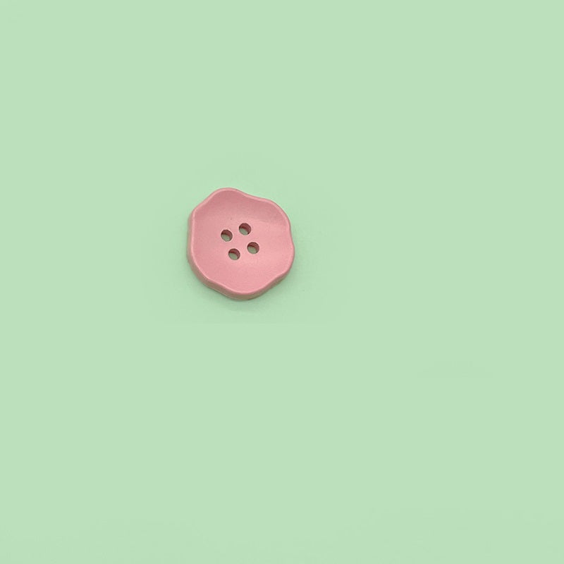 18mm Candy Cloud Flower-Shaped 4 Hole Plastic Buttons for Children's Clothing 70 Pack - Lots of Buttons