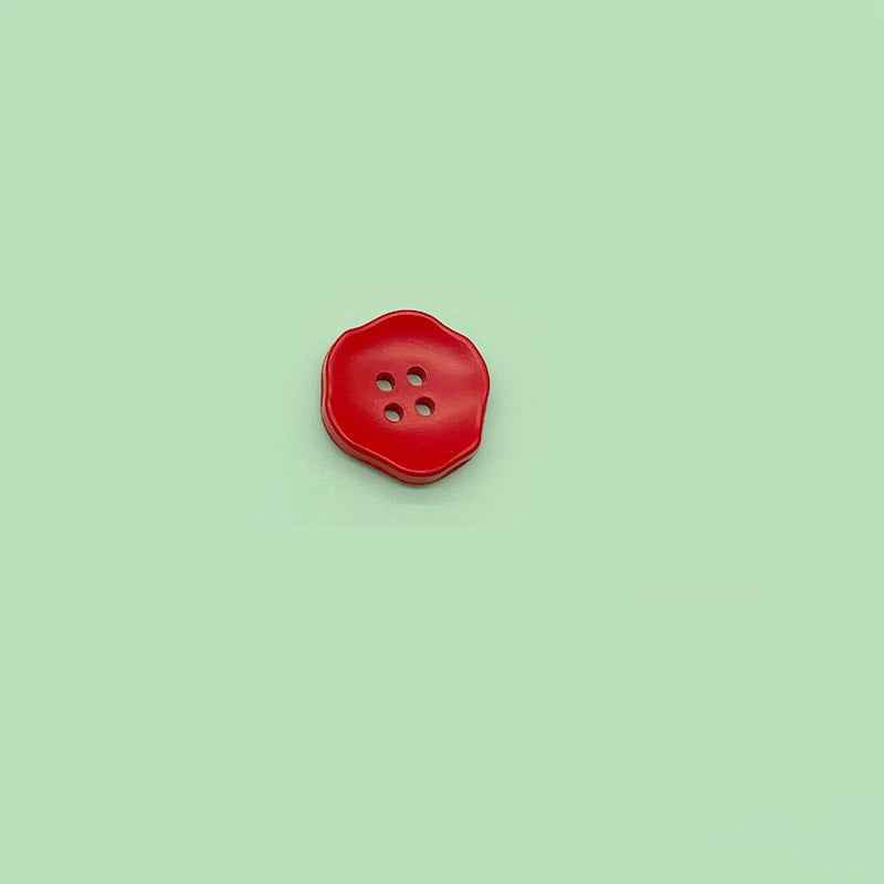 18mm Candy Cloud Flower-Shaped 4 Hole Plastic Buttons for Children's Clothing 70 Pack - Lots of Buttons