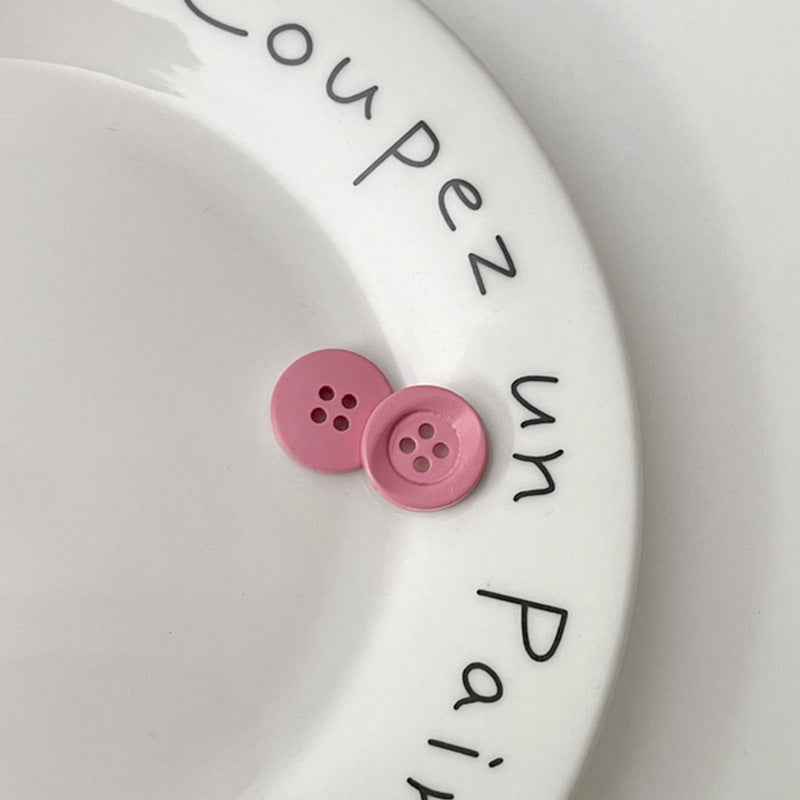 18mm Circular Four-Hole Plastic Buttons for Children's Clothing 80 Pack - Lots of Buttons