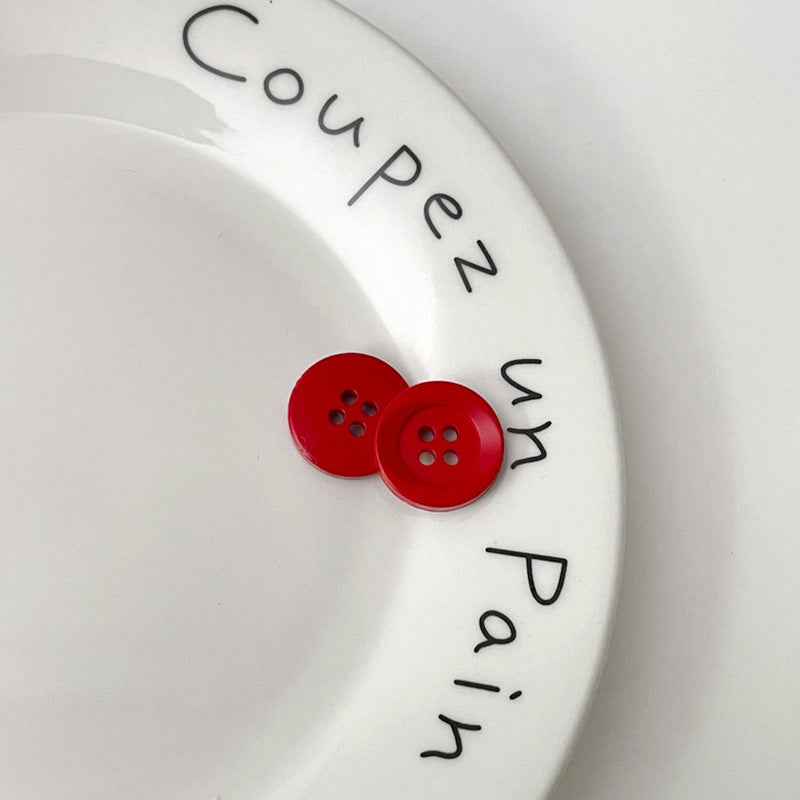 18mm Circular Four-Hole Plastic Buttons for Children's Clothing 80 Pack - Lots of Buttons