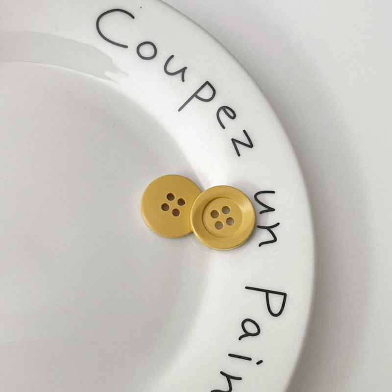 18mm Circular Four-Hole Plastic Buttons for Children's Clothing 80 Pack - Lots of Buttons