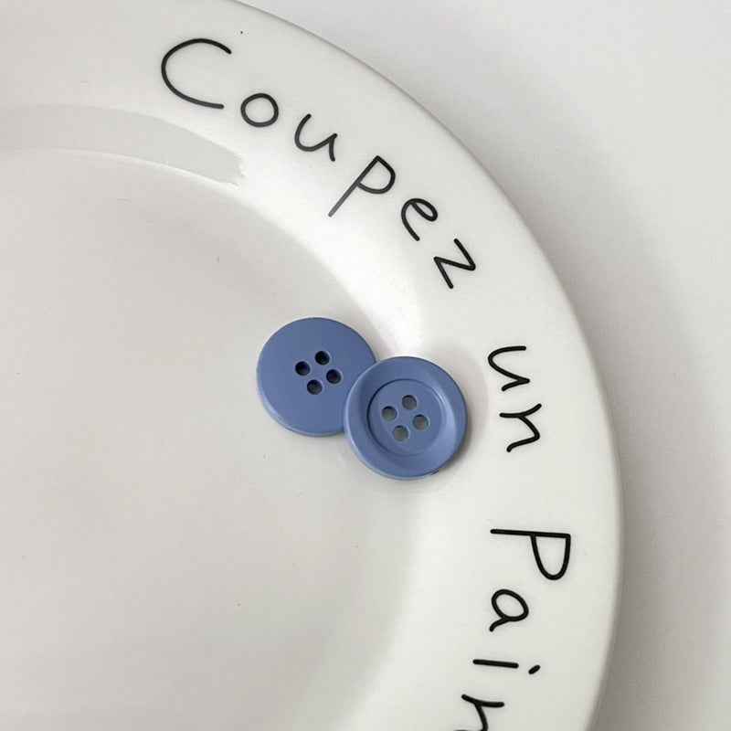 18mm Circular Four-Hole Plastic Buttons for Children's Clothing 80 Pack - Lots of Buttons