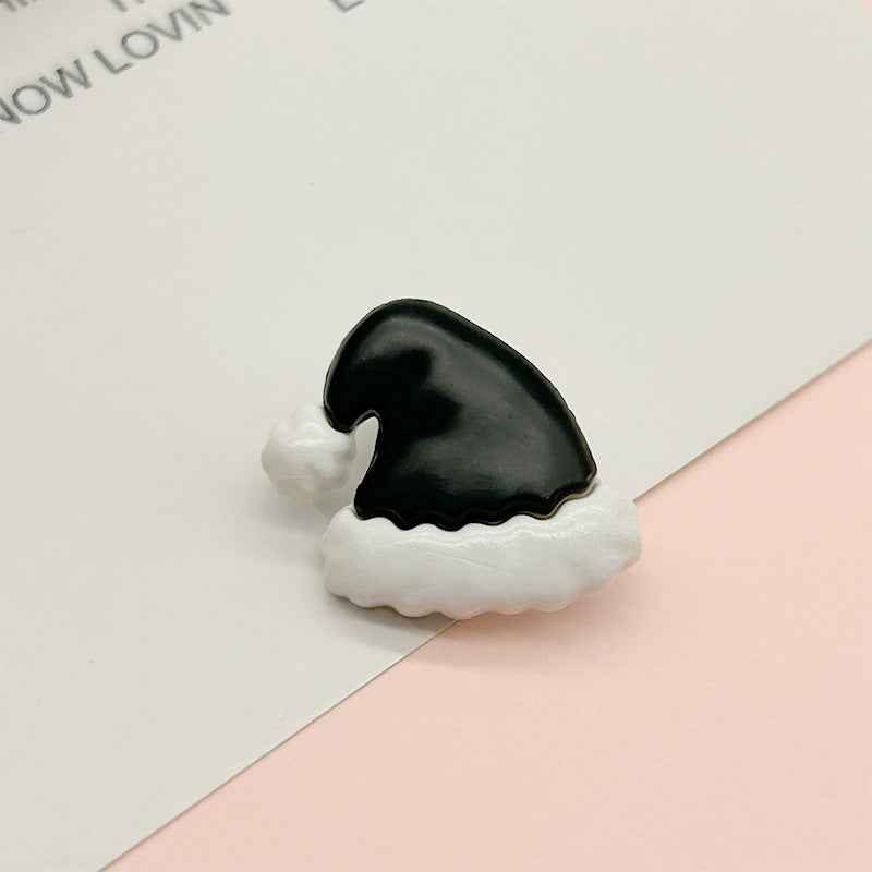 20mm Christmas Themed Colorful Hat Plastic Shank Buttons for Children's Cape Coat 49 Pack - Lots of Buttons