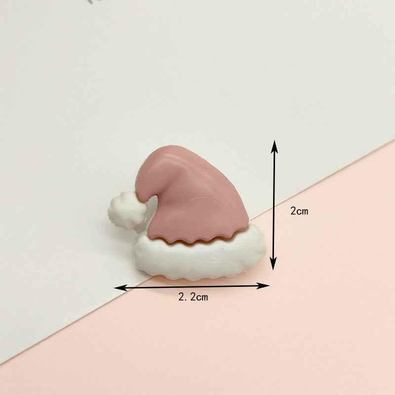 20mm Christmas Themed Colorful Hat Plastic Shank Buttons for Children's Cape Coat 49 Pack - Lots of Buttons