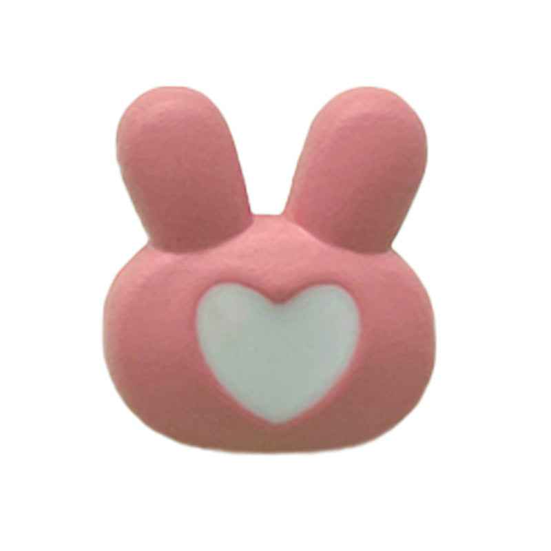 17.5mm Colorful Cartoon Bunny Plastic Buttons for Children's Clothing 198 Pack - Lots of Buttons