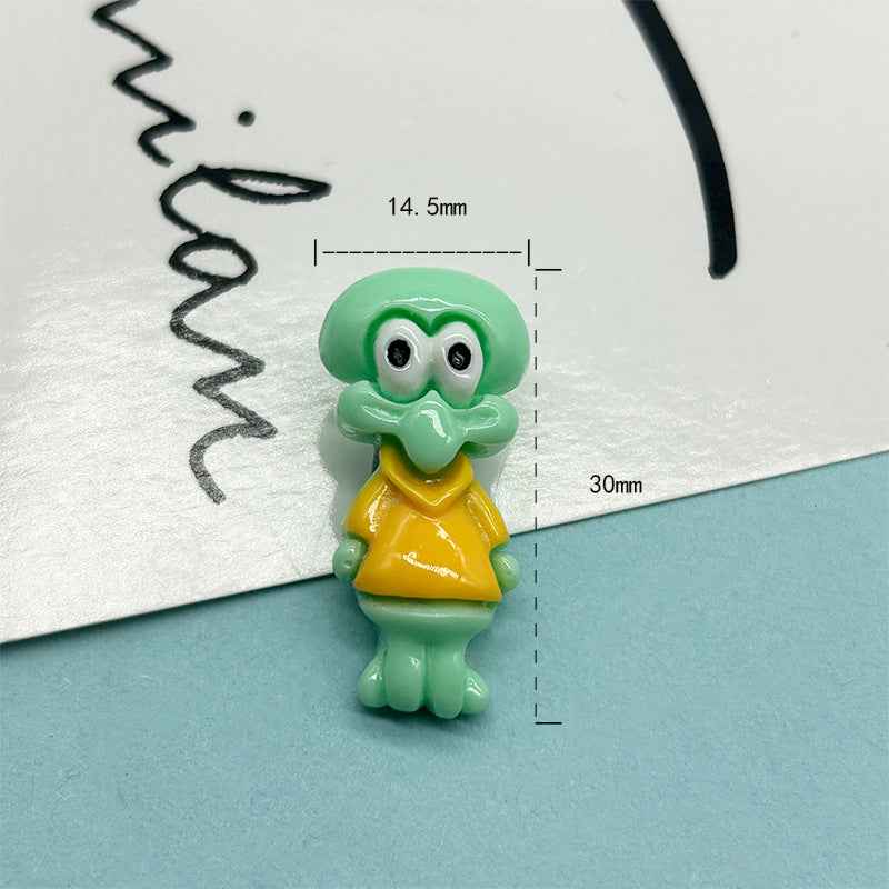 Cartoon SpongeBob Patrick Gary Resin Buttons with Metal Shanks for Children's Shirt 50 Pack - Lots of Buttons