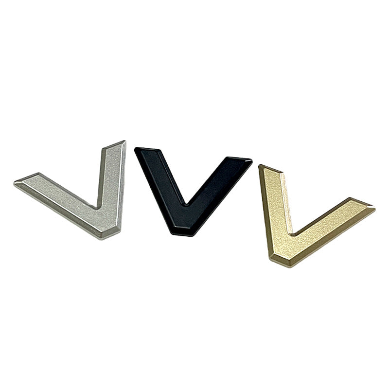 Boutons métalliques en V à deux branches de 29 mm en or, argent et noir pour sacs en cuir et chaussures, 100 pièces