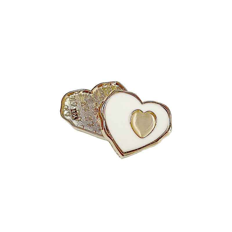 18/23/25mm Metal Heart-shaped Sewing Buttons Colorful Cat's Eye Stone 50 Pack - Lots of Buttons
