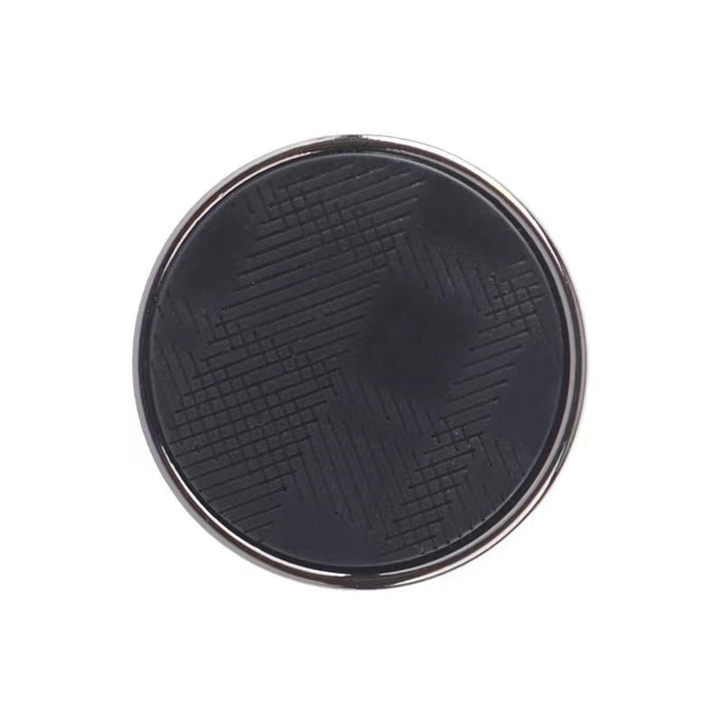 15/20mm lézergravírozott gyanta twill fém gombok shankkal 50 db