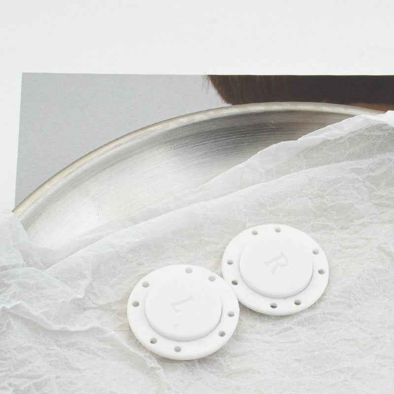 Magnetic Round Acrylic Buttons for Trench Coats & Cardigans 6pcs