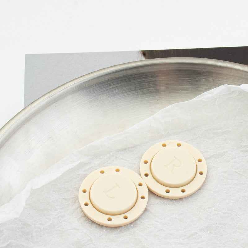 Magnetic Round Acrylic Buttons for Trench Coats & Cardigans 6pcs