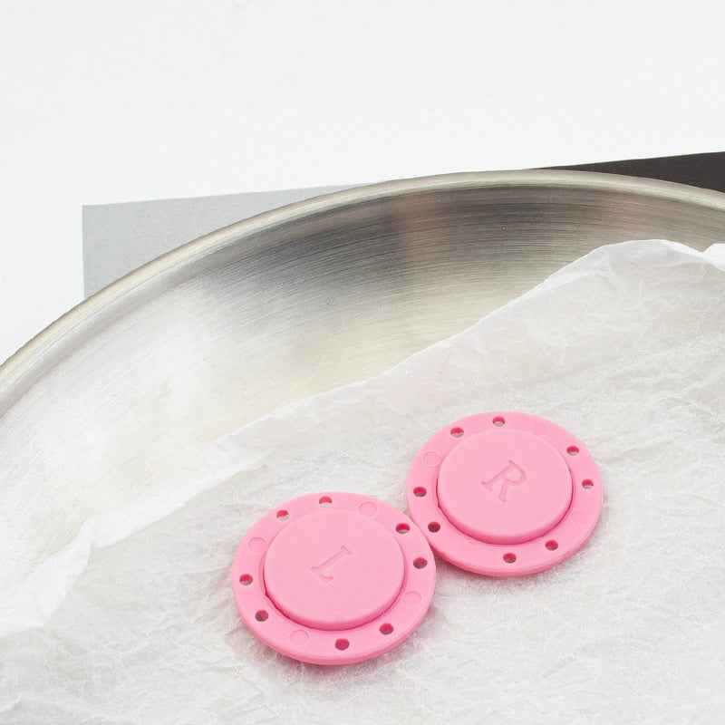 Magnetic Round Acrylic Buttons for Trench Coats & Cardigans 6pcs