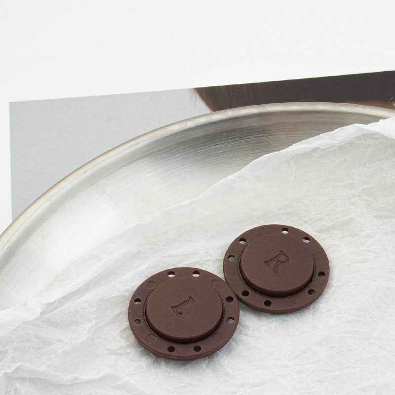 Magnetic Round Acrylic Buttons for Trench Coats & Cardigans 6pcs