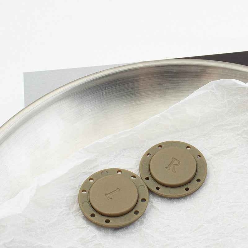 Magnetic Round Acrylic Buttons for Trench Coats & Cardigans 6pcs