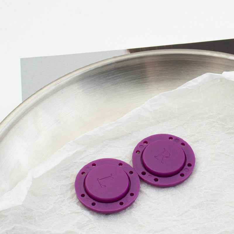 Magnetic Round Acrylic Buttons for Trench Coats & Cardigans 6pcs