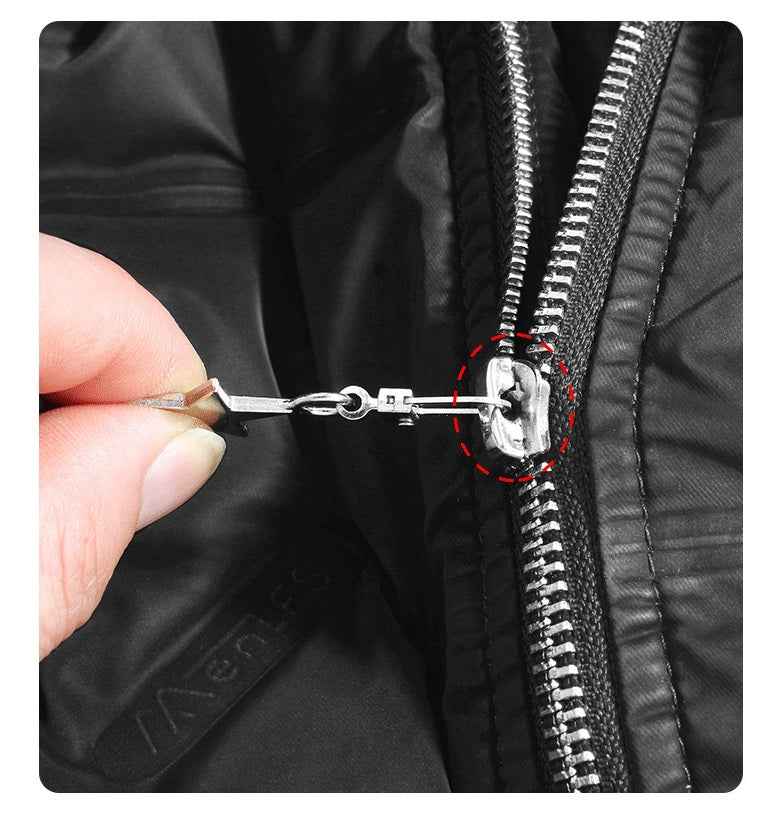 45mm x 20mm Detachable Star Charm Metal Zipper Pulls Sliders 15pcs