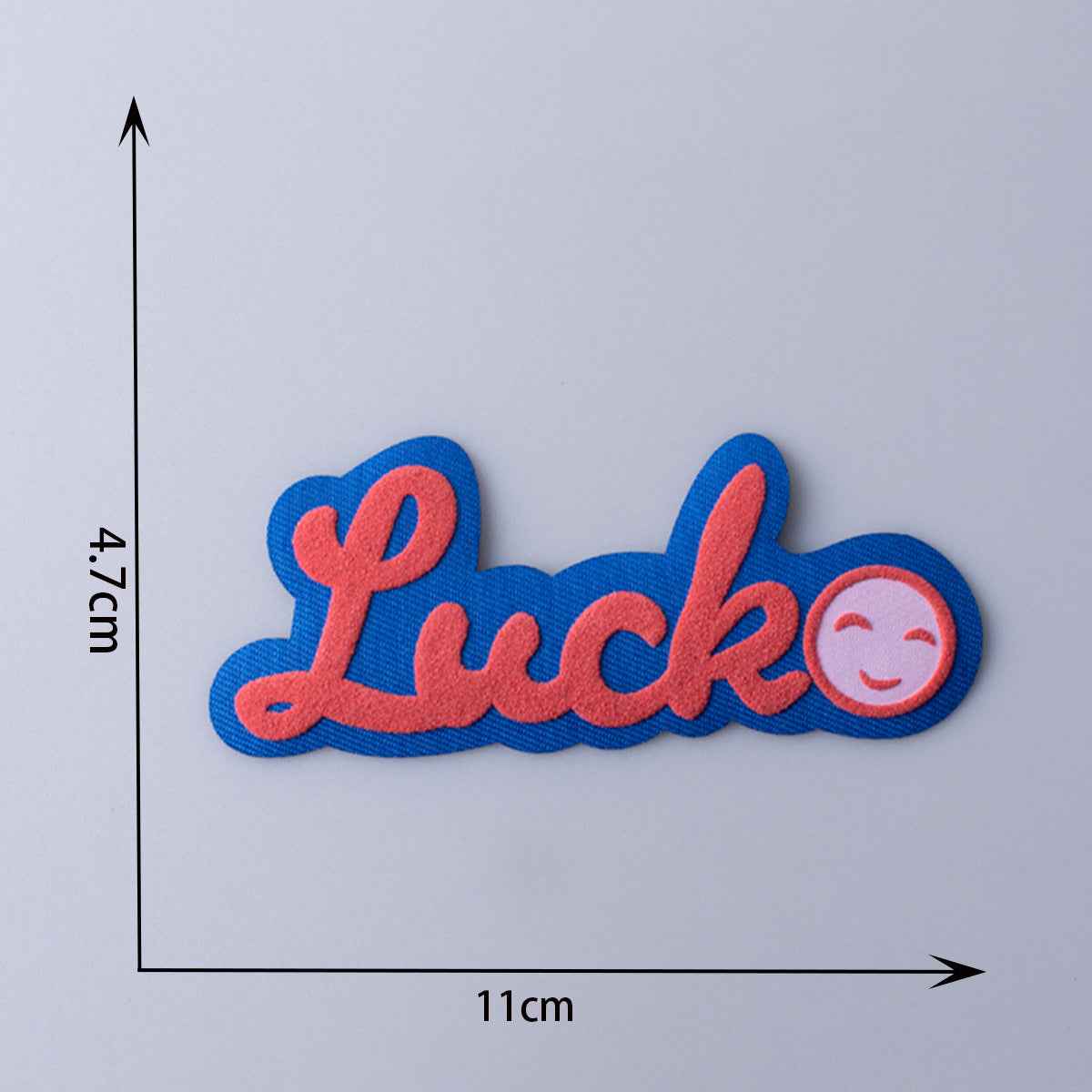 Vivid 3D 'Happy, Luck, Sweet, Good, Halloween' Fabric Patches 11pcs - Lots of Buttons