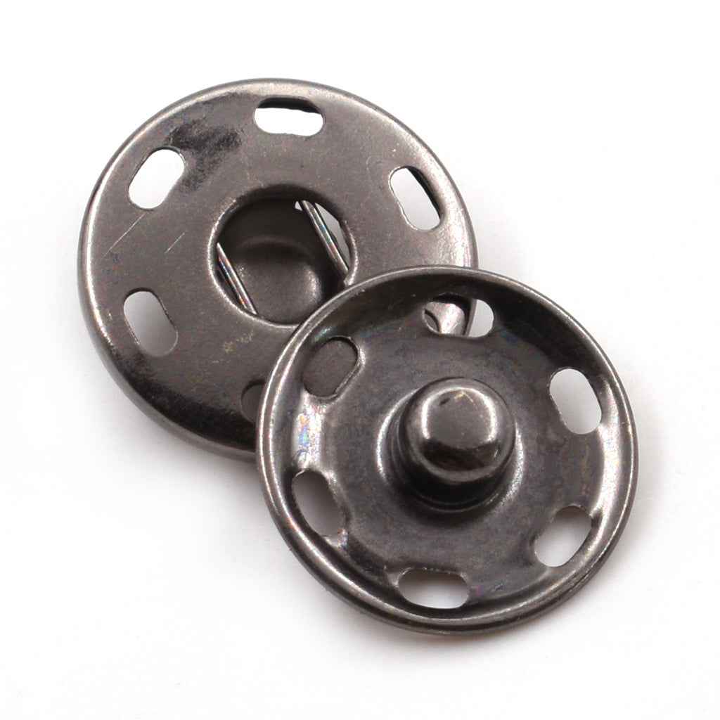 Metal Snap Buttons Fasteners for Clothing & Crafts 60 Pack(3 Colors)