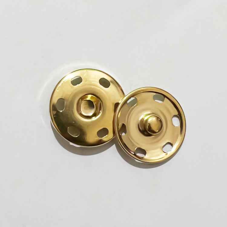 Metal Snap Buttons Fasteners for Clothing & Crafts 60 Pack(3 Colors)