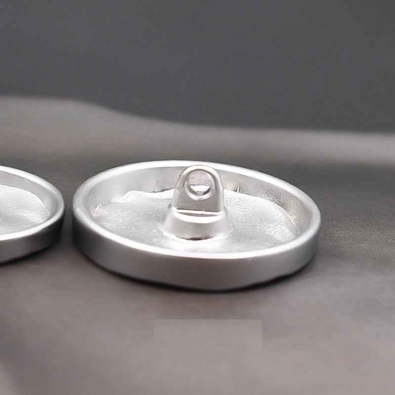18/23mm Vintage Heart Metal Shank Button for Blouses Cardigans 20 Pack