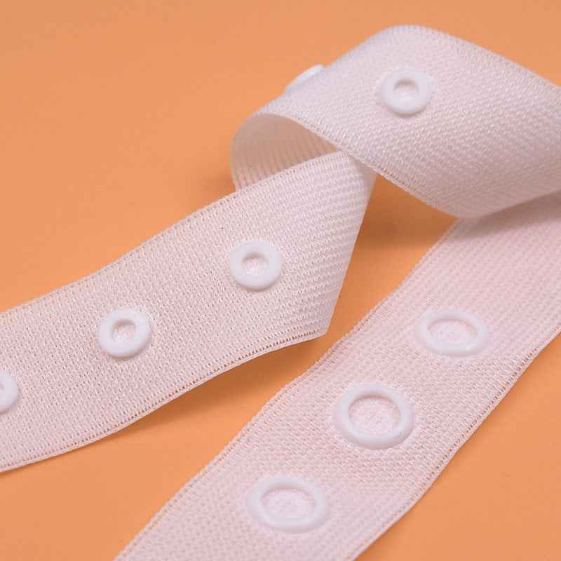 18x18x36mm Spacing Sewing Snap Fastener Tape for Clothing 6 Yards