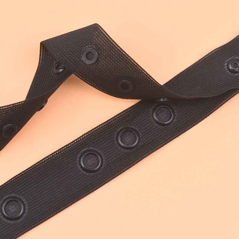 18x18x36mm Spacing Sewing Snap Fastener Tape for Clothing 6 Yards
