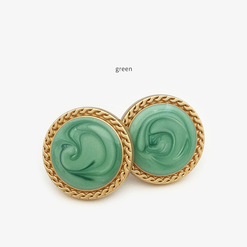 15mm/20mm/25mm Flat Resin Metal Shank Coat Buttons 20pcs