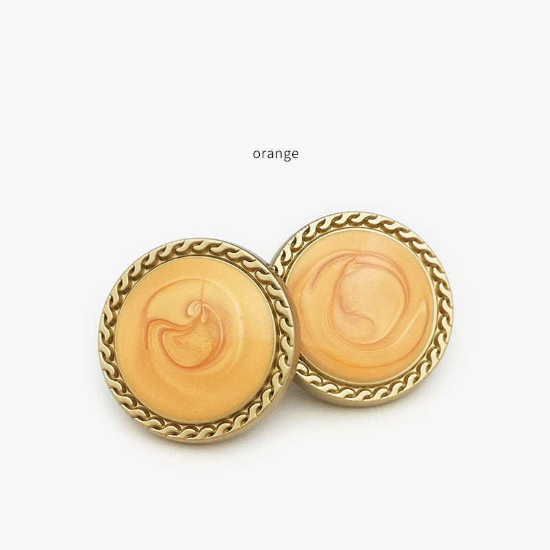 15mm/20mm/25mm Flat Resin Metal Shank Coat Buttons 20pcs